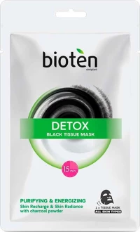 Bioten Detox Black Tissue Mask 20ml