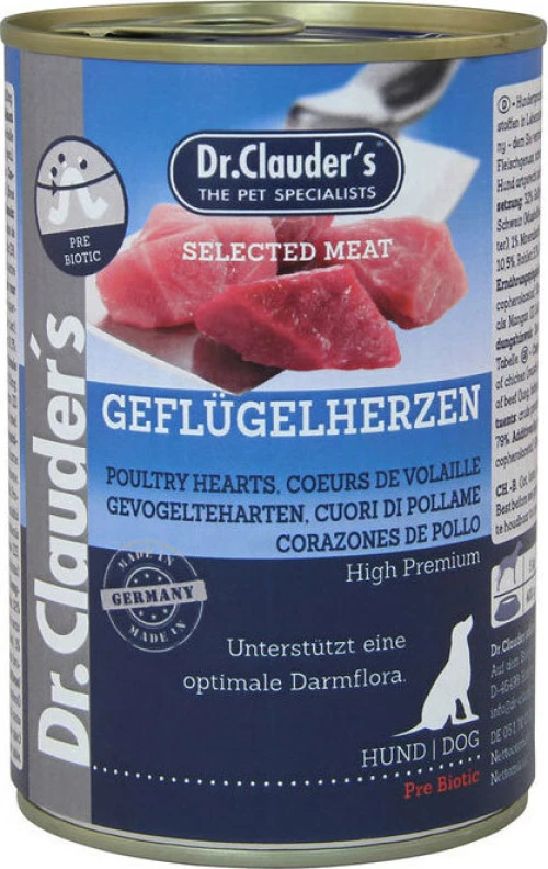 Dr.Clauder's Καρδιές Πουλερικών 400gr