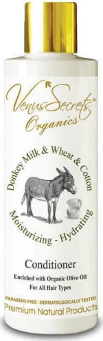 Venus Secrets Donkey Milk & Wheat & Cotton Moisturizing Hydrating Conditioner 250ml