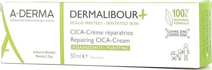A-Derma Dermalibour Cica-Cream 50ml