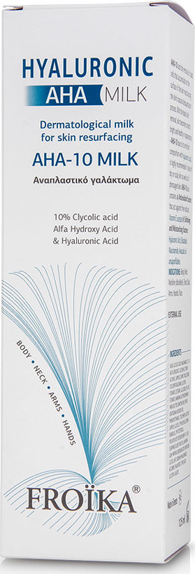 Froika Hyaluronic AHA 10 Milk 125ml