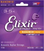ELIXIR 11102 NanoWeb Bronze Ακουστικής 13-56 Medium