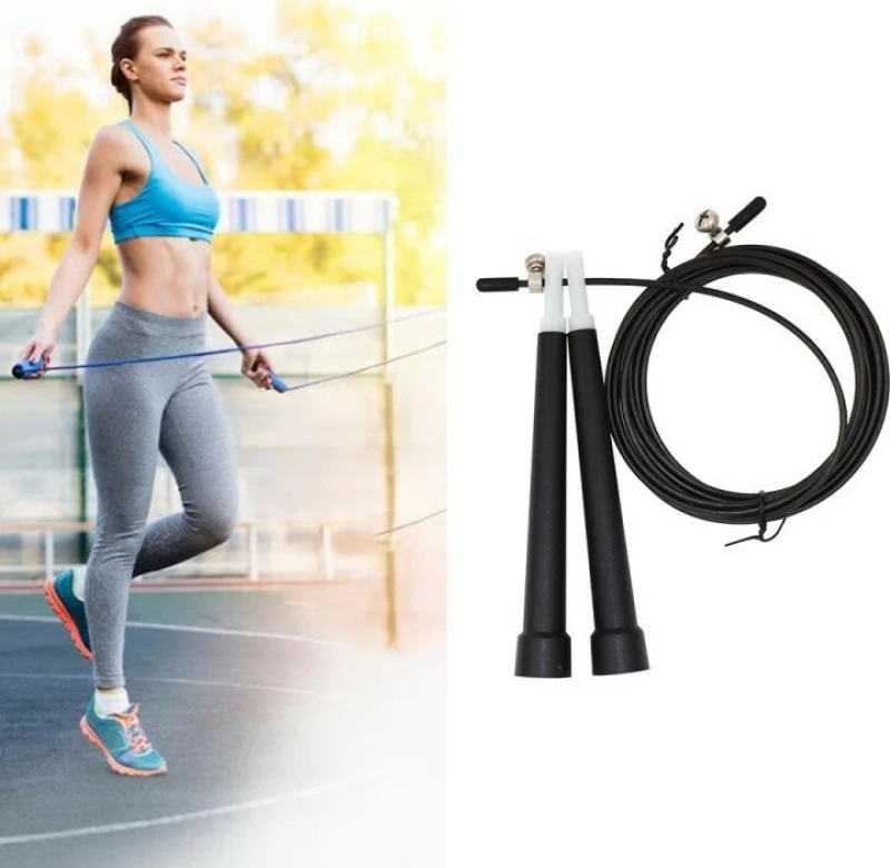 Αθλοπαιδιά Σχοινάκι Crossfit 005.81515 Black