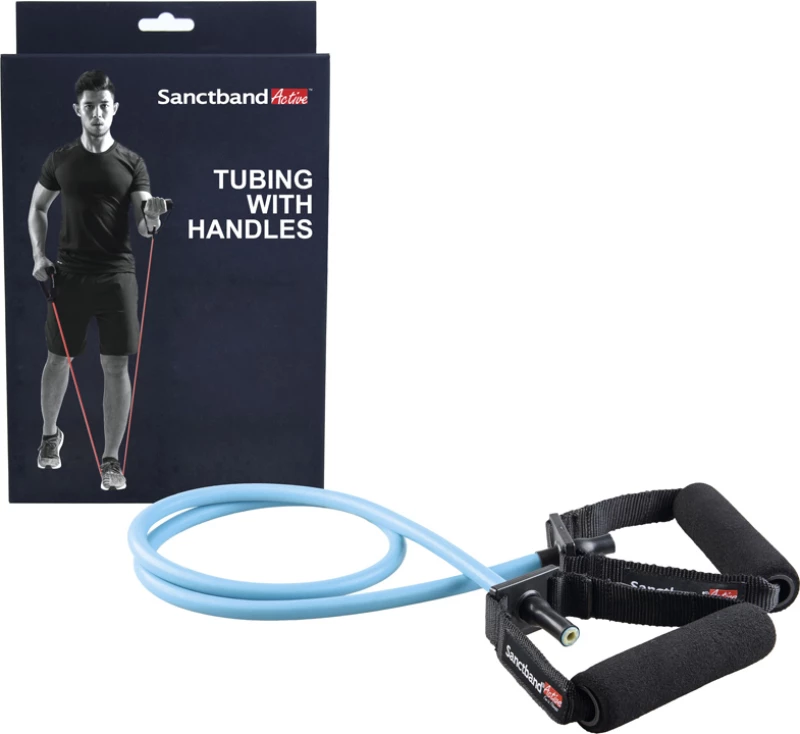 Sanctband Active Gymtube Λάστιχο Άντίστασης Μπλε Πολύ Σκληρό