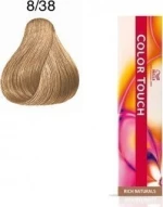 Wella Color Touch Rich Naturals 8/38 Ξανθό Ανοιχτό Χρυσό Περλέ