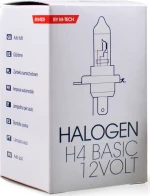 M-Tech H4 Basic Halogen 12V 1τμχ