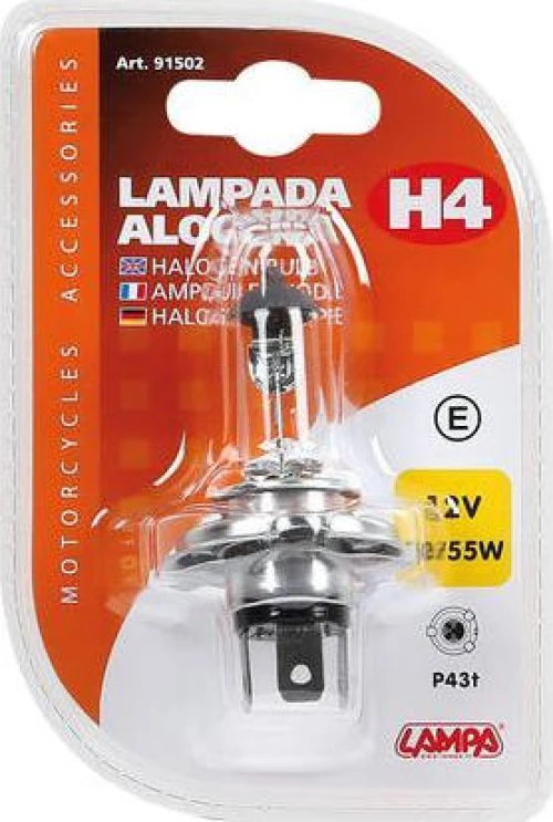 Lampa H4-P43t 12V 1τμχ