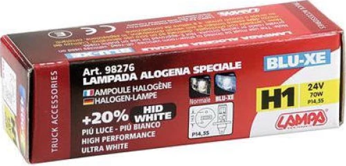 Lampa H1 Blu-Xe 24V 1τμχ