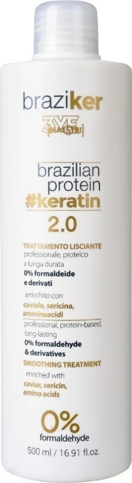 3ME Maestri Braziker Brasilian Keratin 500ml