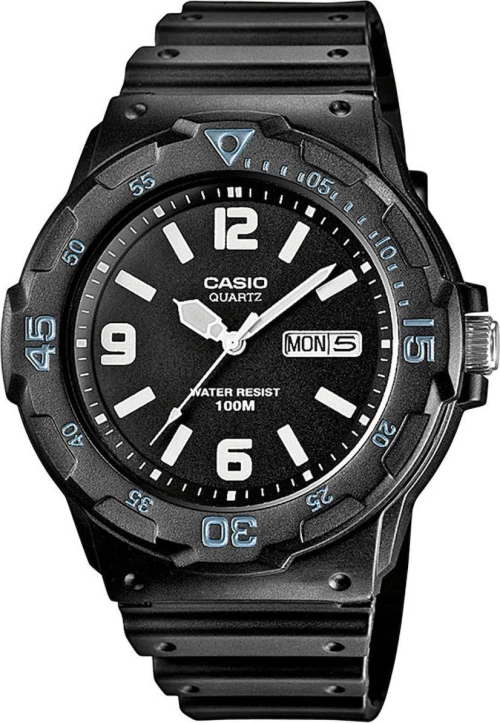 Casio Standard Black Rubber Strap MRW-200H-1B2VEF