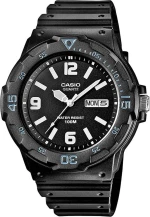 Casio Standard Black Rubber Strap MRW-200H-1B2VEF