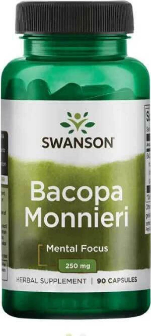 Swanson Bacopa Monnieri 250mg 90 κάψουλες