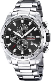 Festina Chrono Sport F20463/4 Silver Stainless Steel Bracelet