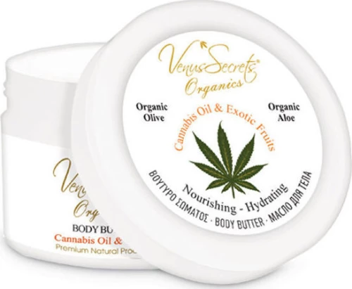 Venus Secrets Cannabis Oil & Exotic Fruits Nourishing & Hydrating Body Butter 280ml