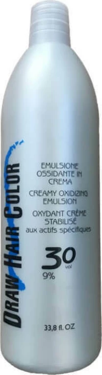 Draw Hair Color Creamy Oxidizing Emulsion 30vol. 1000ml