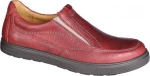 Jomos 31720737565 Ανατομικό Δερμάτινο Comfort Casual Κόκκινο