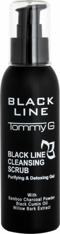 TommyG Black Line Cleansing Scrub 150ml