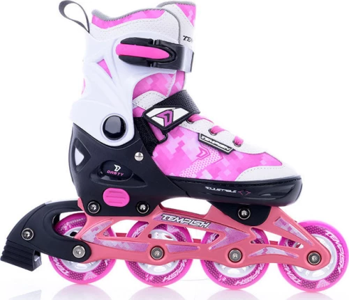 Roller Skates In-Line Dasty Girl Ρυθμιζόμενο Tempish Ροζ