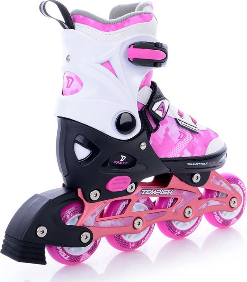 Roller Skates In-Line Dasty Girl Ρυθμιζόμενο Tempish Ροζ