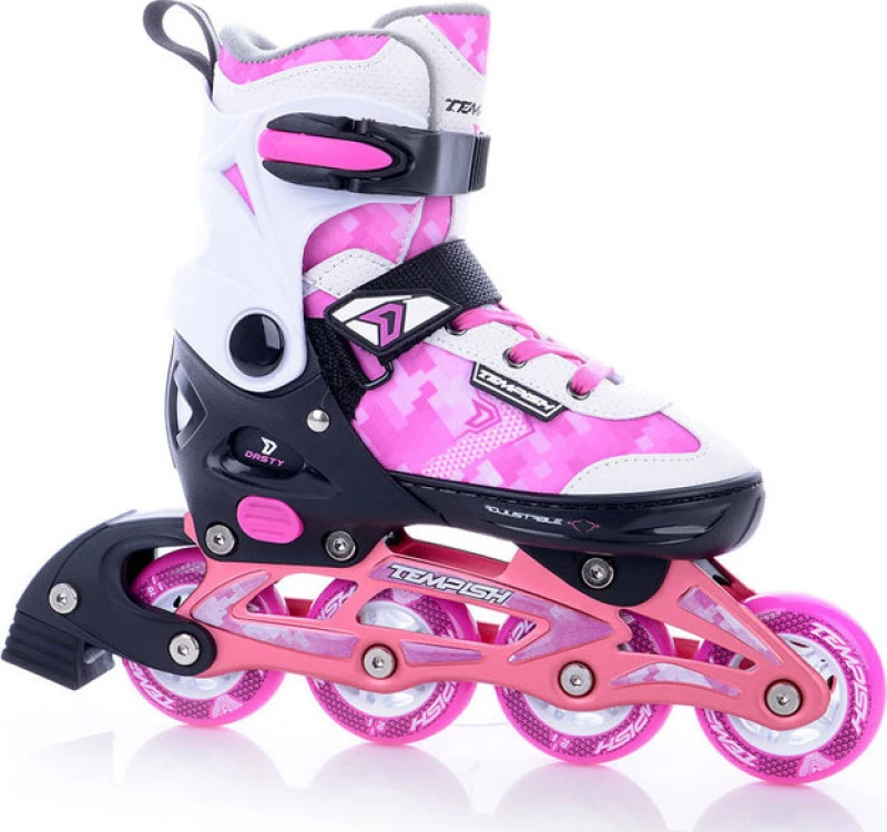 Roller Skates In-Line Dasty Girl Ρυθμιζόμενο Tempish Ροζ