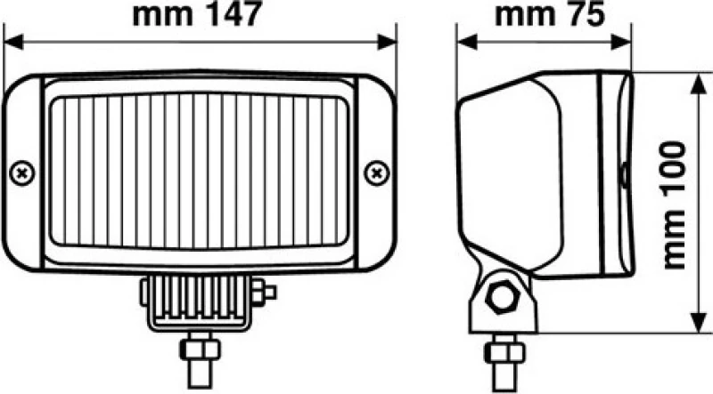 ΠΡΟΒΟΛΕΑΣ PROX 12V H3 55W 2ΤΕΜ.