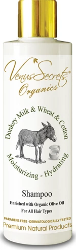 Venus Secrets Donkey Milk Wheat & Cotton Donkey Milk Hair Care 250ml