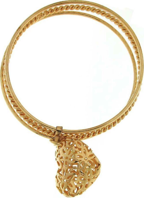 Γυναικείο Βραχιόλι Χειροπέδα COMETE από ανοξείδωτο ατσάλι σε κίτρινο χρώμα 429959