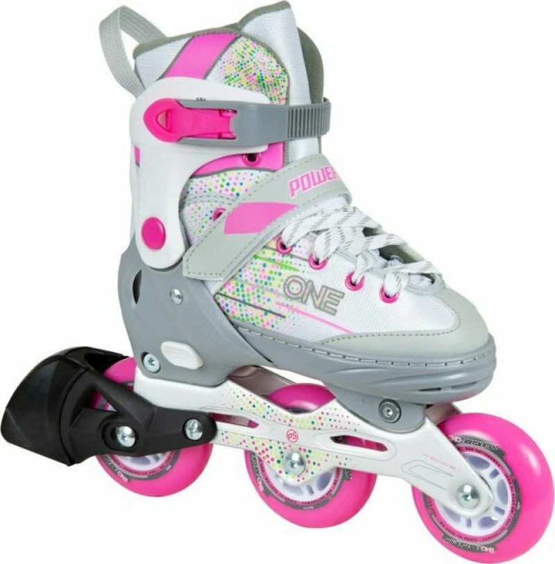 Αυξομειούμενα πατίνια Powerslide Joker 19.880232 grey/pink