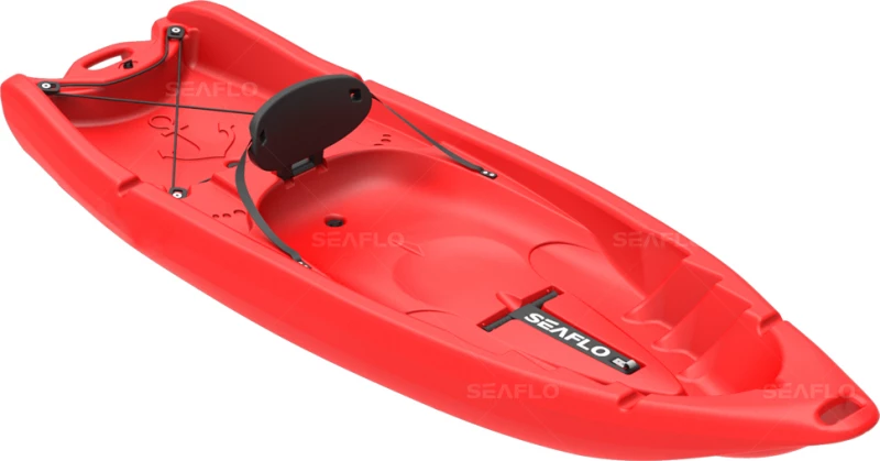 Μονοθέσιο Primus 2 Καγιάκ 1+1 Θέσεων Seaflo Με Κουπί Sf2002-Red Set Κόκκινο