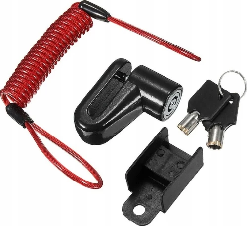 Anti-Theft Locking Lock Xiaomi M365/ Pro / Ninebot- red