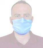 Lord Βαμβακερή Μάσκα με Έλασμα Λευκή 1τμχ