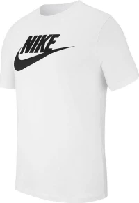 Nike Sportswear Tee Icon Futura - Ανδρικό T-Shirt Ar5004-101 White/Black
