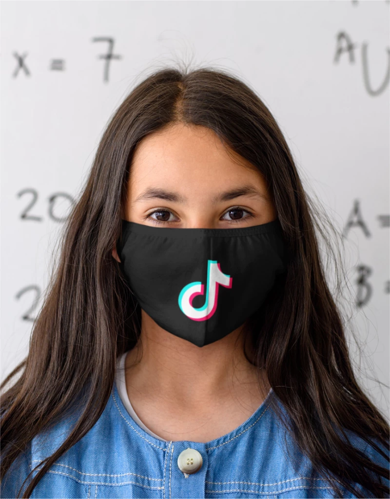 Μάσκα TIK TOK - BLACK