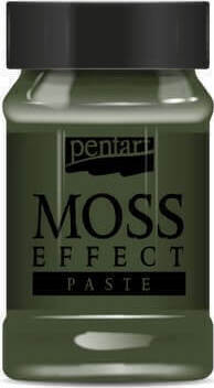 Moss effect paste, Dark Green 100 ml, Pentart