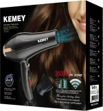 Kemei Km-5820 Επαγγελματικό Πιστολάκι Μαλλιών 3500W