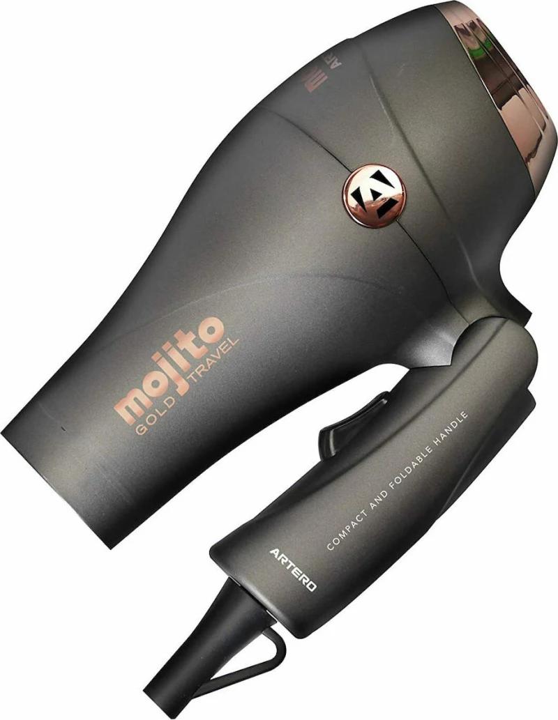 Artero Mojito Gold Travel Mini Hairdryer
