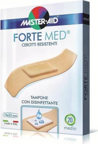 Master Aid Fortemed (2,6x7,8)cm 20τμχ