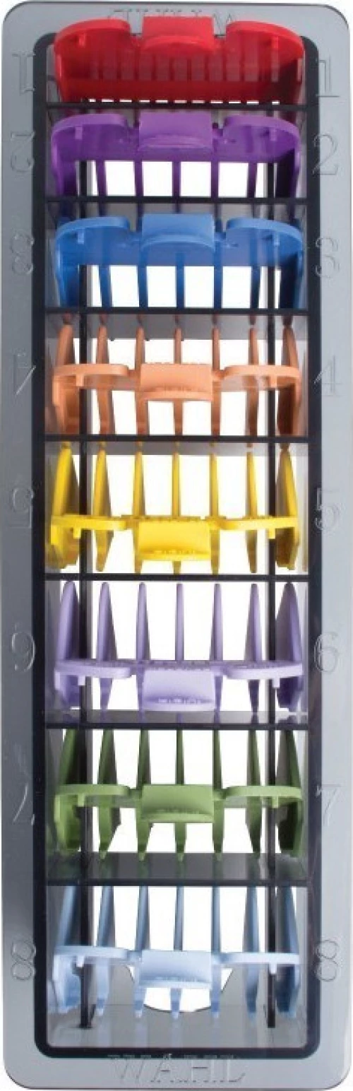Wahl Professional Color Coded Cutting Guides 8τμχ 4503-7171