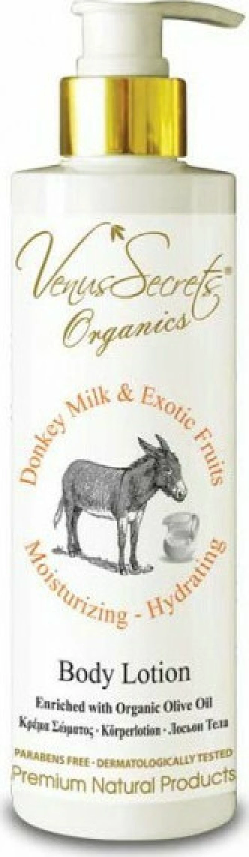 Venus Secrets Donkey Milk & Exotic Fruits Body Lotion 250ml
