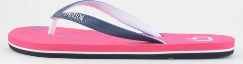 Womens Flip Flops 181.Ew95.12 Fuchsia/Navy/White Fuchsia