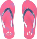 Womens Flip Flops 181.Ew95.12 Fuchsia/Navy/White Fuchsia