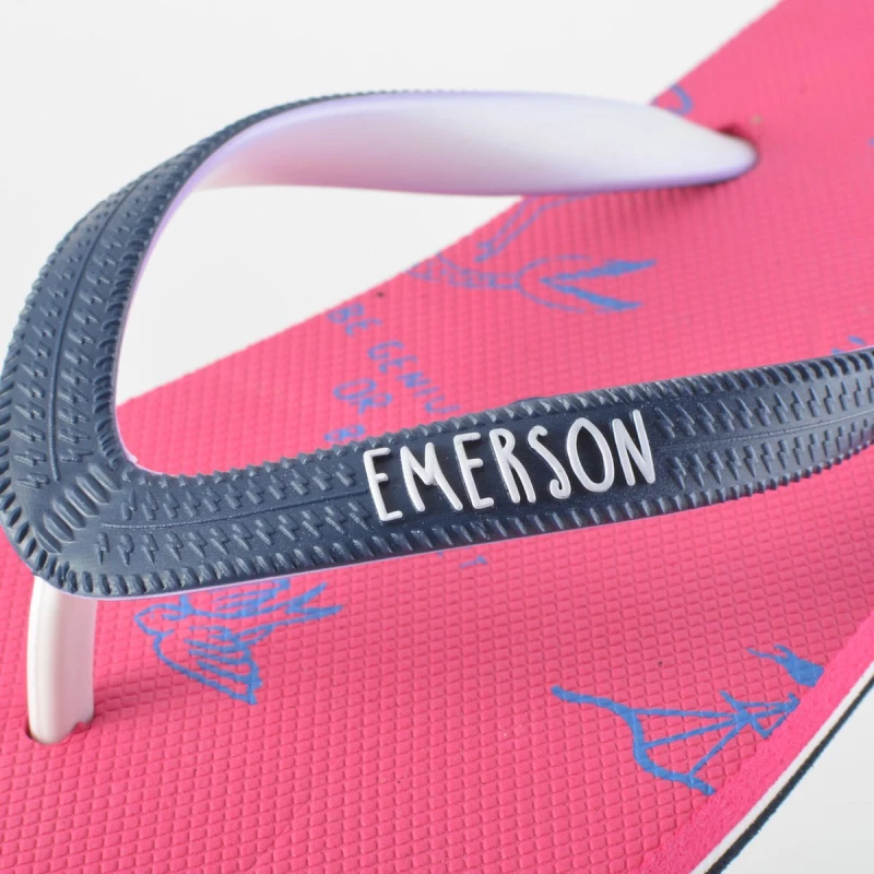 Womens Flip Flops 181.Ew95.12 Fuchsia/Navy/White Fuchsia