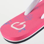 Womens Flip Flops 181.Ew95.12 Fuchsia/Navy/White Fuchsia