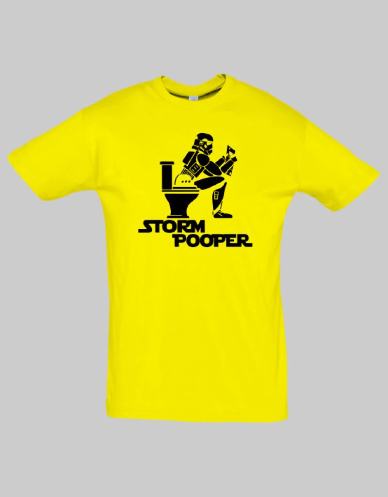 Storm Pooper t-shirt - WHITE