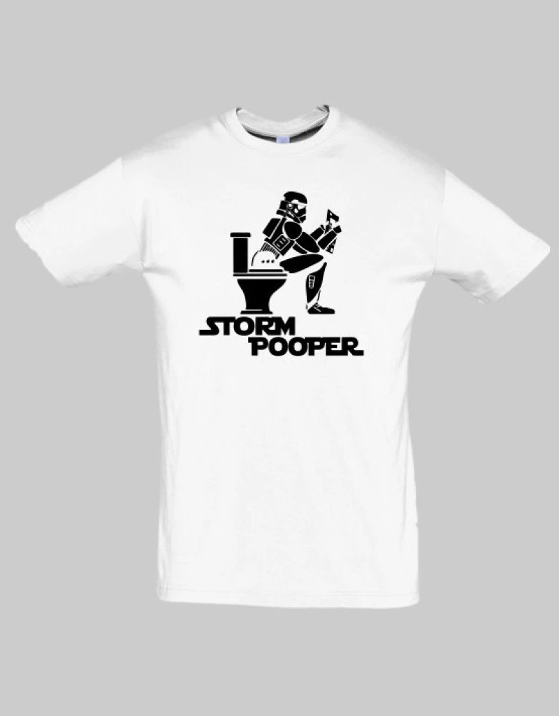 Storm Pooper t-shirt - WHITE