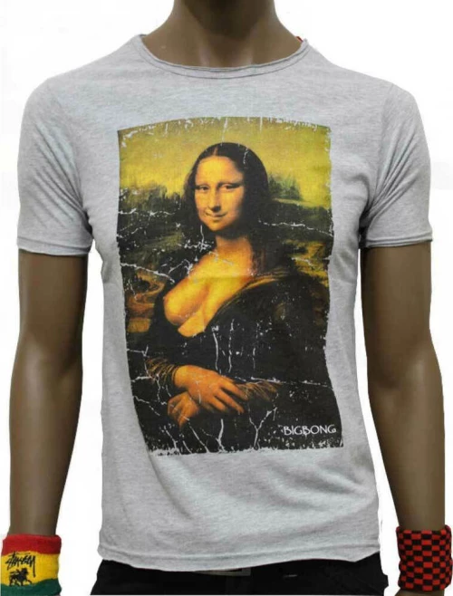 T-Shirt Bigbong Joconda Grey