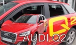 Heko Σετ Ανεμοθραύστες Μπροστινοί / Πίσω για Audi Q2 5D 2015-2016 4τμχ