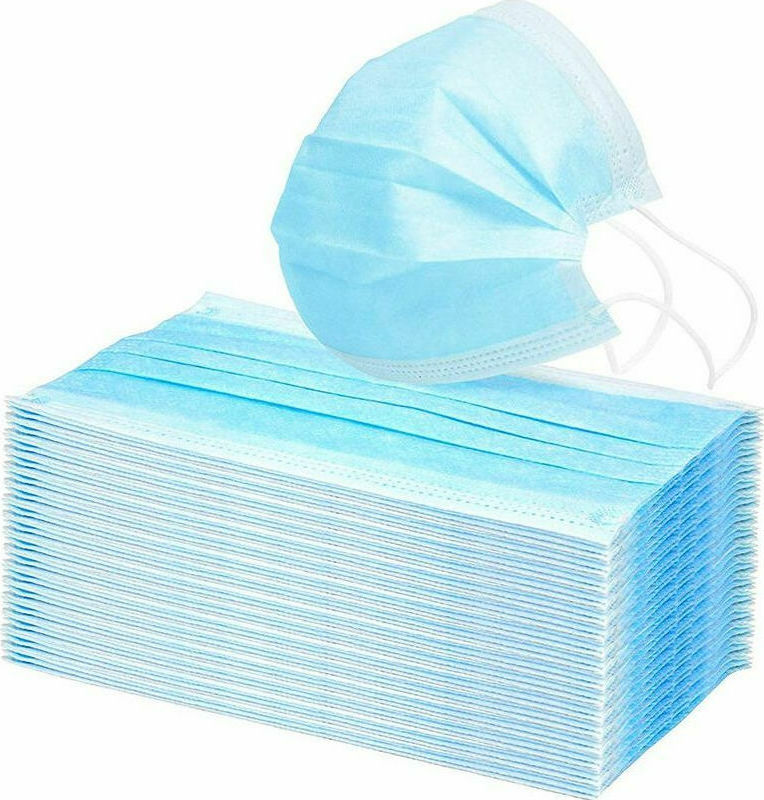 ΜΑΣΚΑ ΠΡΟΣΤΑΣΙΑΣ ΠΡΟΣΩΠΟΥ 3PLY 10TMX ΜΙΑΣ ΧΡΗΣΗΣ