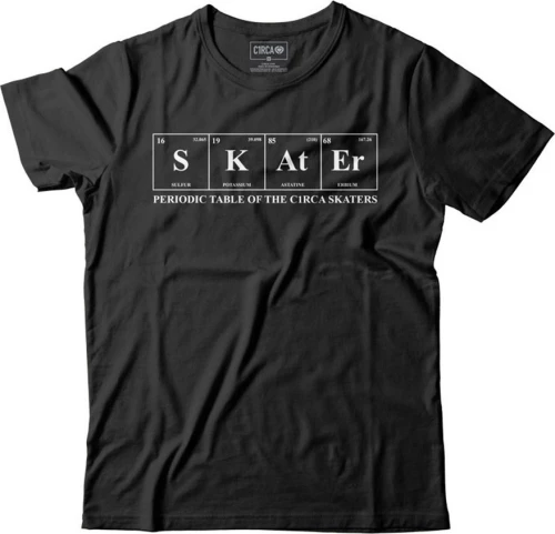 Ανδρικό T-Shirt Circa Skater Black