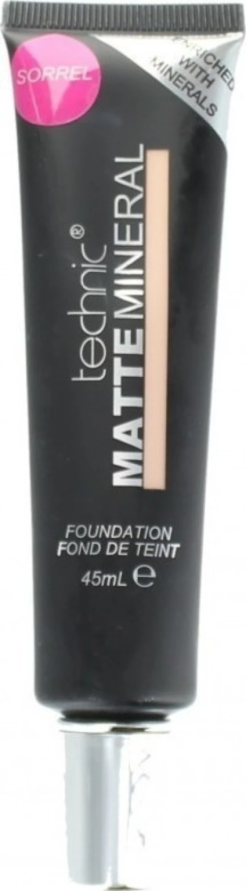 Technic Matte Mineral Foundation Sorrel 45ml